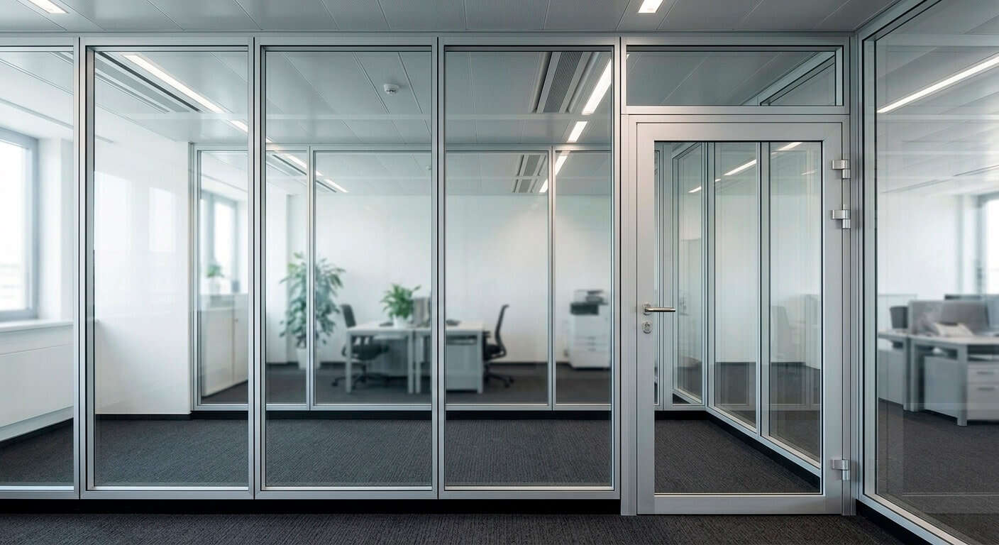 Алюминиевые перегородки