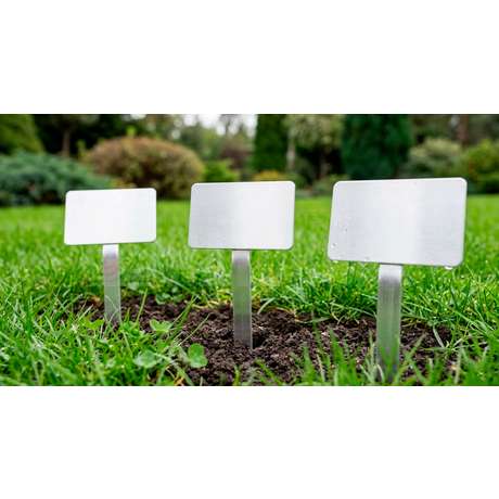 Таблички газонные