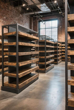 торговое оборудование в магазине