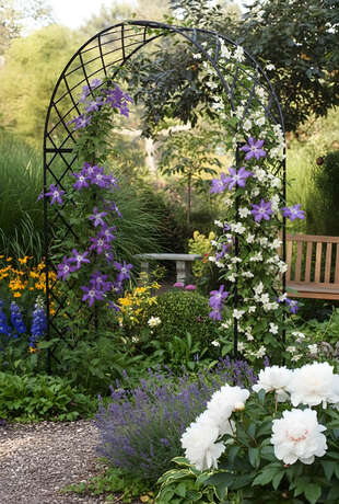 садовые арки из металла на заказ