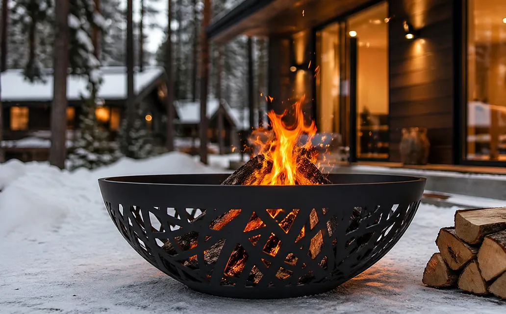 Костровые чаши из металла