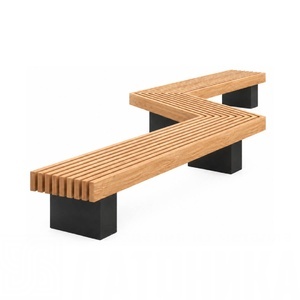 Лавочка для городского парка «Змейка»