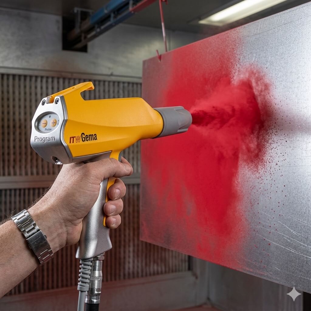 Порошковая окраска алюминия 